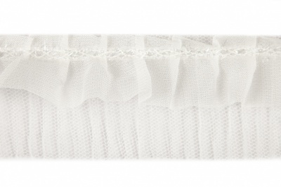 Тесьма плетеная "Рюш" №1, упак. 45,72 м - купить в Дербенте. Цена: 46.82 руб.
