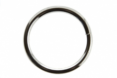 Кольцо металлическое d-38 мм, цв.-никель - купить в Дербенте. Цена: 4.89 руб.