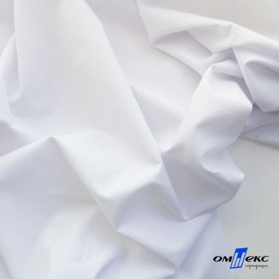 Ткань сорочечная Илер 100%полиэстр, 120 г/м2 ш.150 см, цв.белый - купить в Дербенте. Цена 290.24 руб.