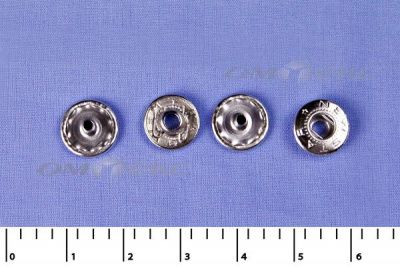 Кнопки металл Ф-12,5 (1440 +/-20 шт) "альфа" никель с рисунком - купить в Дербенте. Цена: 2 853.69 руб.
