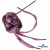 Шнурки #107-01, плоские 130 см, цв.розовый металлик - купить в Дербенте. Цена: 35.45 руб.