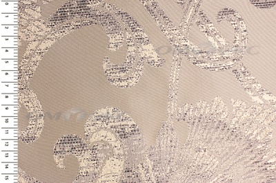 Портьерная ткань J90155, col.0205-бежевый (310 см) - купить в Дербенте. Цена 778.99 руб.
