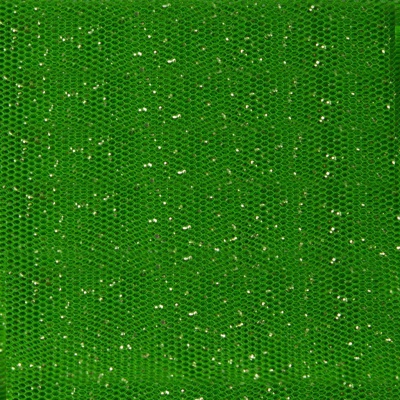 Сетка Глиттер, 24 г/м2, шир.145 см., зеленый - купить в Дербенте. Цена 117.24 руб.