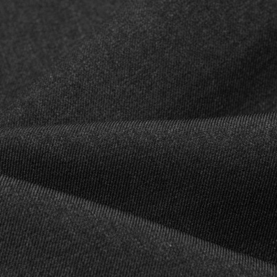 Ткань костюмная 22476 2002, 181 гр/м2, шир.150см, цвет чёрный - купить в Дербенте. Цена 350.98 руб.