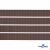 Репсовая лента 005, шир. 6 мм/уп. 50+/-1 м, цвет коричневый - купить в Дербенте. Цена: 88.45 руб.