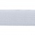 Резинка 25 мм Тканая, 13,75 гр/п.м, (бобина 25 +/-0,5 м) - белая  - купить в Дербенте. Цена: 11.67 руб.
