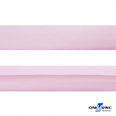 Косая бейка атласная "Омтекс" 15 мм х 132 м, цв. 212 светло-розовый - купить в Дербенте. Цена: 225.81 руб.