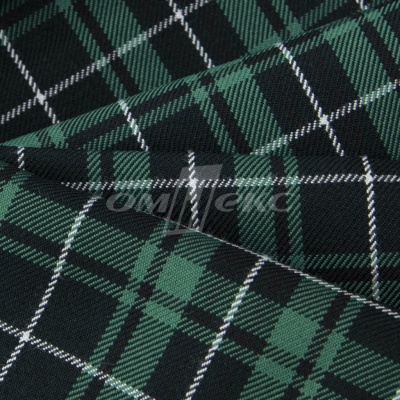 Ткань костюмная Клетка 25577, т.зеленый/зеленый./ч/бел, 230 г/м2, шир.150 см - купить в Дербенте. Цена 539.74 руб.