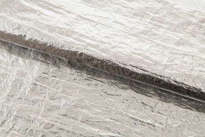 Текстильный материал "Диско"#1805 с покрытием РЕТ, 40гр/м2, 100% полиэстер, цв.2-серебро - купить в Дербенте. Цена 444.86 руб.