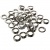 Люверсы, металлические/20мм/никель (упак.1000 шт) - купить в Дербенте. Цена: 1 603.80 руб.