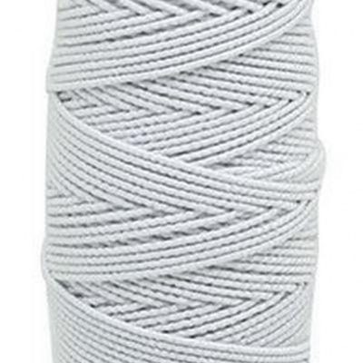 Нитка - резинка Спандекс 25 м (уп-10шт)-белые - купить в Дербенте. Цена: 35.65 руб.