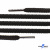 Шнурки #106-09, круглые 130 см, цв.чёрный - купить в Дербенте. Цена: 21.92 руб.