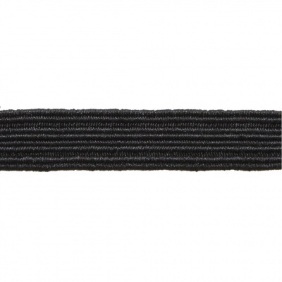 Резинка продежка С-52, шир. 7 мм (в нам. 100 м), чёрная  - купить в Дербенте. Цена: 637.57 руб.