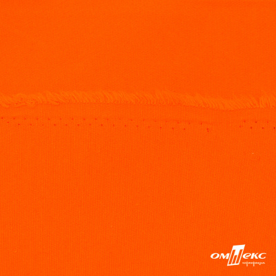 Ткань смесовая для спецодежды "Униформ" 17-1350, 200 гр/м2, шир.150 см, цвет люм.оранжевый - купить в Дербенте. Цена 138.73 руб.