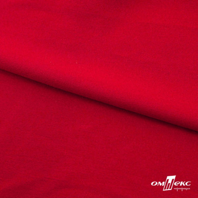 Ткань плательная Креп Рибера, 100% полиэстер,120 гр/м2, шир. 150 см, цв. Красный - купить в Дербенте. Цена 142.30 руб.