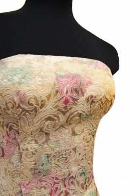 Ткань костюмная (принт) T005 3#, 270 гр/м2, шир.150см - купить в Дербенте. Цена 610.65 руб.