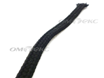 Шнурки т.3 180 см черн - купить в Дербенте. Цена: 20.16 руб.