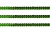 Пайетки "ОмТекс" на нитях, SILVER-BASE, 6 мм С / упак.73+/-1м, цв. 4 - зеленый - купить в Дербенте. Цена: 484.77 руб.