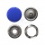 Кнопка рубашечная (закрытая) 9,5мм - эмаль, цв.168 - голубой - купить в Дербенте. Цена: 4.82 руб.