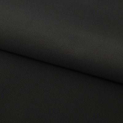 Костюмная ткань с вискозой "Меган", 210 гр/м2, шир.150см, цвет чёрный - купить в Дербенте. Цена 378.55 руб.