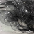Сетка Фатин Глитер Спейс, 12 (+/-5) гр/м2, шир.150 см, 16-167/черный - купить в Дербенте. Цена 184.03 руб.