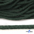 Шнур плетеный d-6 мм, 70% хлопок 30% полиэстер, уп.90+/-1 м, цв.1083-тём.зелёный - купить в Дербенте. Цена: 588 руб.