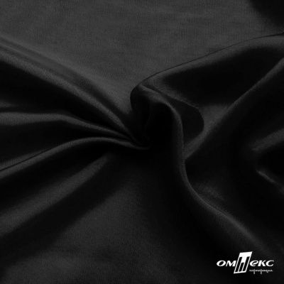 Ткань подкладочная Таффета 190Т, Middle, BLACK, 53 г/м2, шир.150 см   - купить в Дербенте. Цена 35.50 руб.