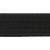 Резинка 25 мм Тканая, 13,75 гр/п.м, (бобина 25 +/-0,5 м) - черная  - купить в Дербенте. Цена: 11.67 руб.