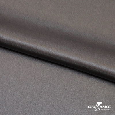 Поли креп-сатин 18-5203, 125 (+/-5) гр/м2, шир.150см, цвет серый - купить в Дербенте. Цена 155.57 руб.