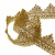 Тесьма металлизированная 0384-0240, шир. 40 мм/уп. 25+/-1 м, цвет золото - купить в Дербенте. Цена: 490.74 руб.