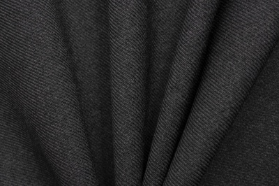 Ткань костюмная 25505 2003, 265 гр/м2, шир.150см, цвет т.серый - купить в Дербенте. Цена 418.73 руб.